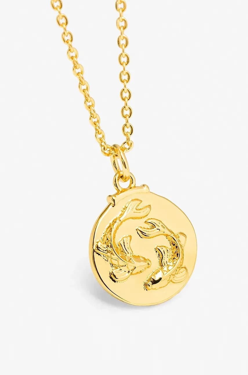 Позолоченное колье АМУЛЕТЫ - фото 2