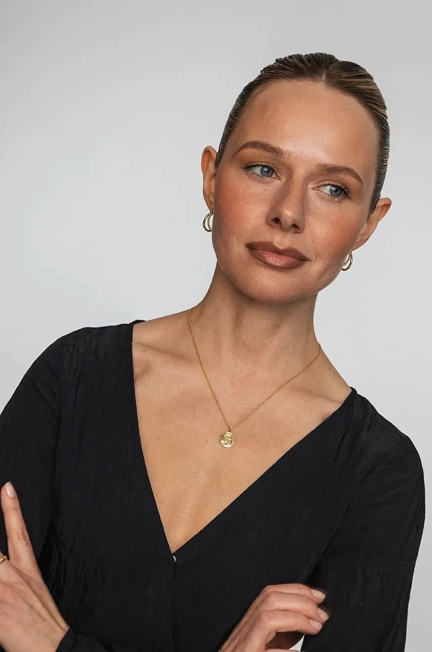 Позолоченное колье АМУЛЕТЫ - фото 4