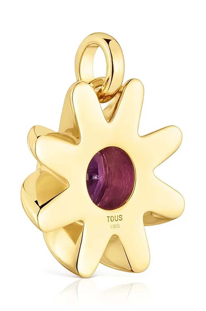 Позолоченный серебряный кулон - фото 3