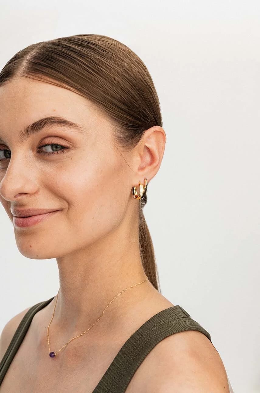 Позолоченное колье DUO - фото 3