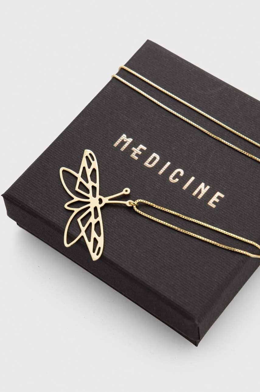 Позолоченное серебряное колье - фото 3