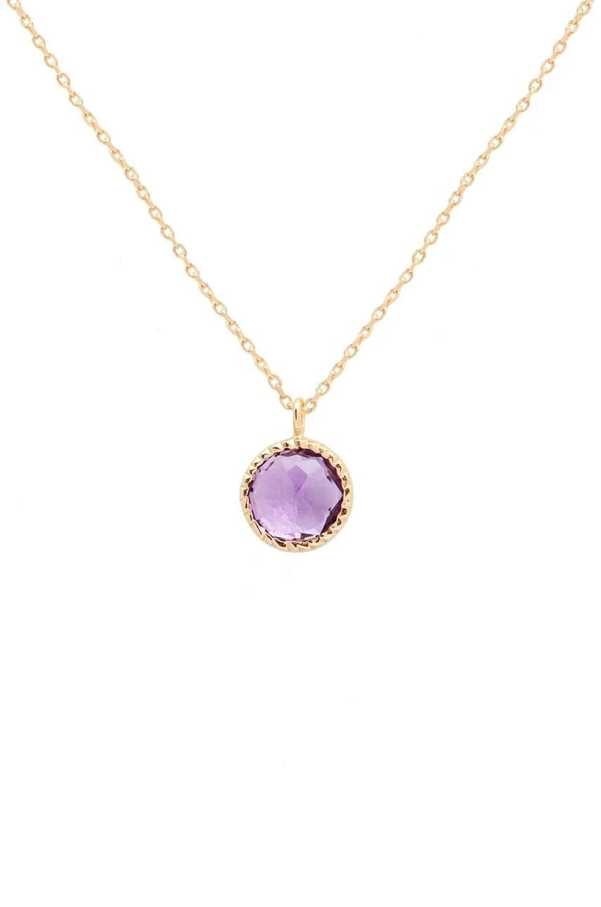 колье DUO из позолоченного серебра