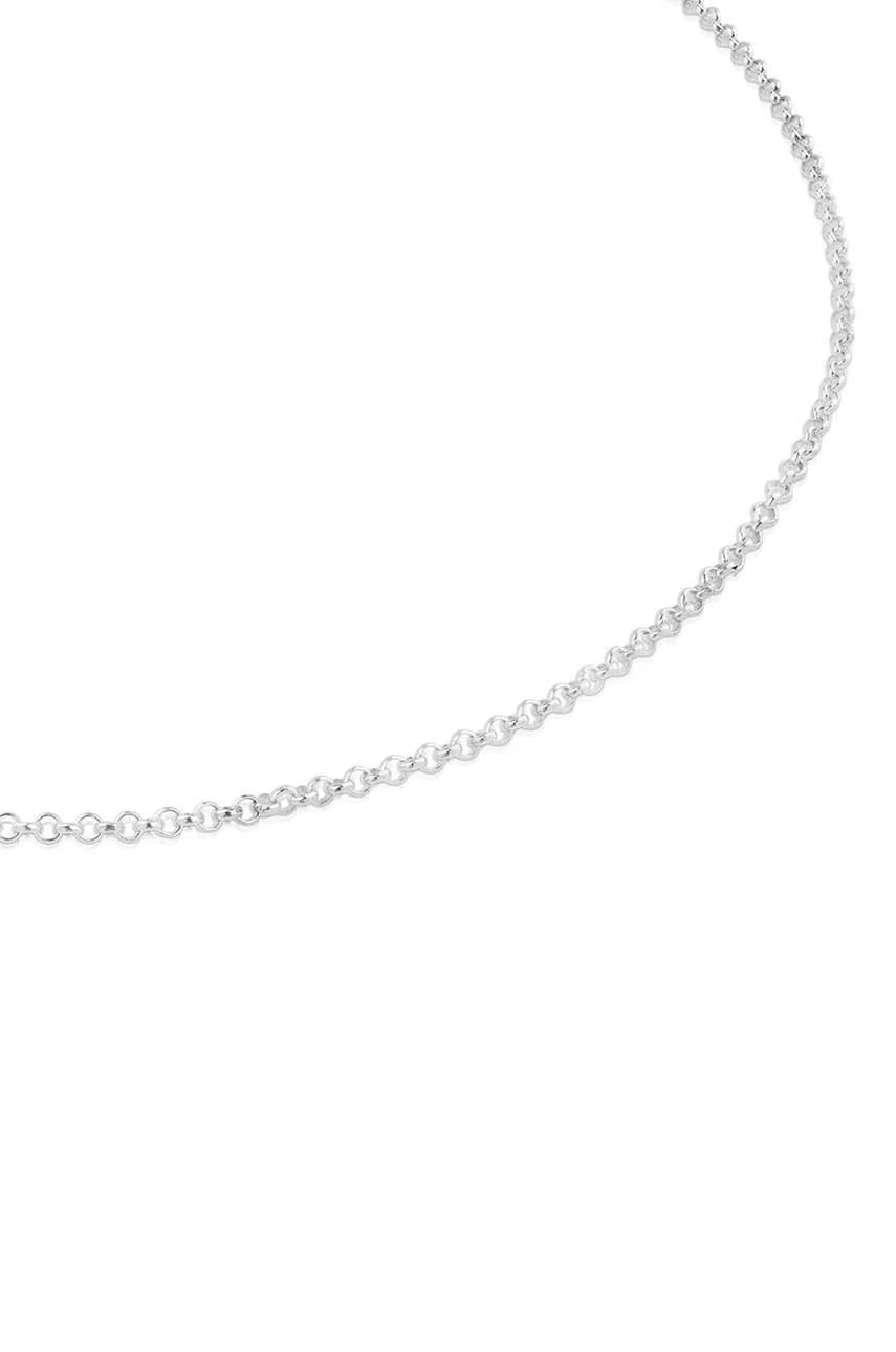 Серебряное колье-цепочка - фото 2