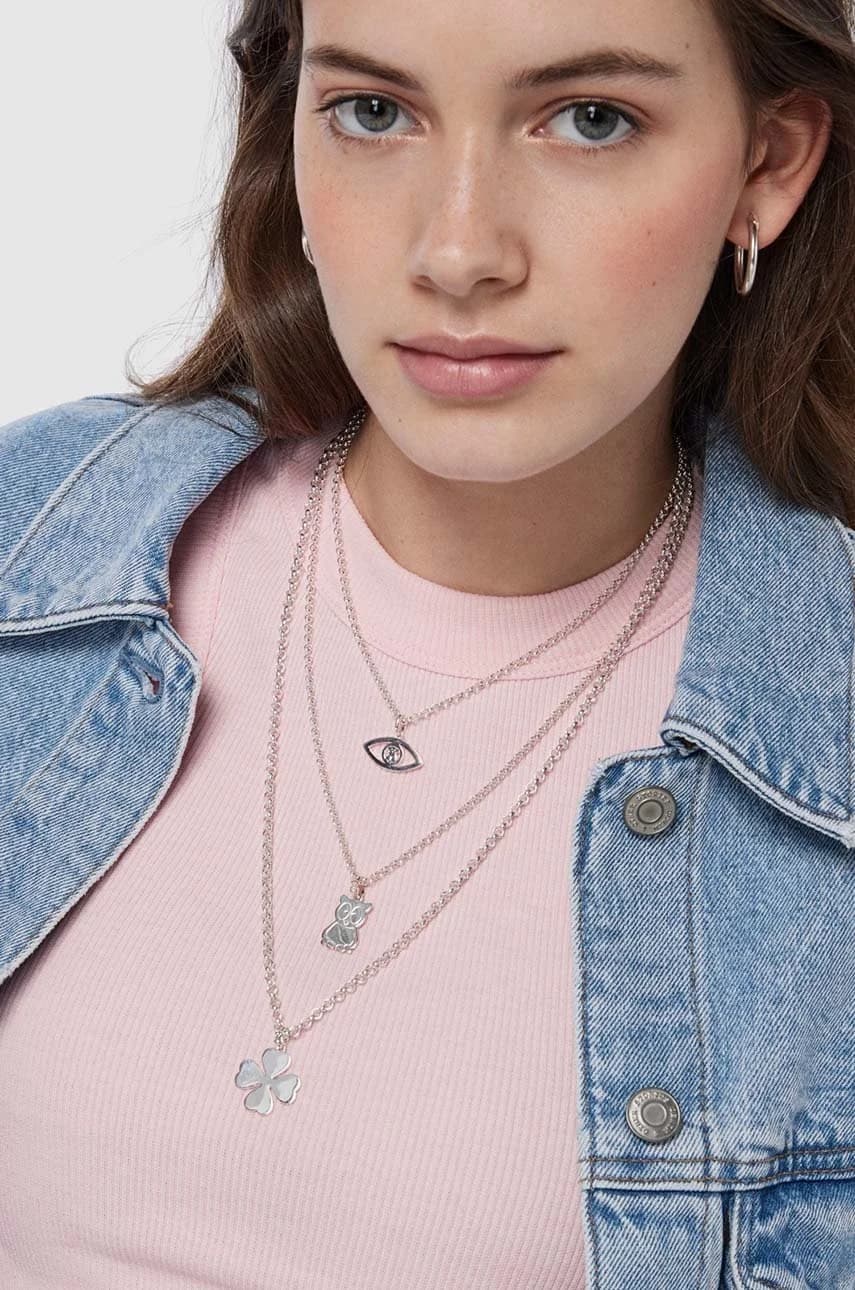 Серебряное колье-цепочка - фото 6