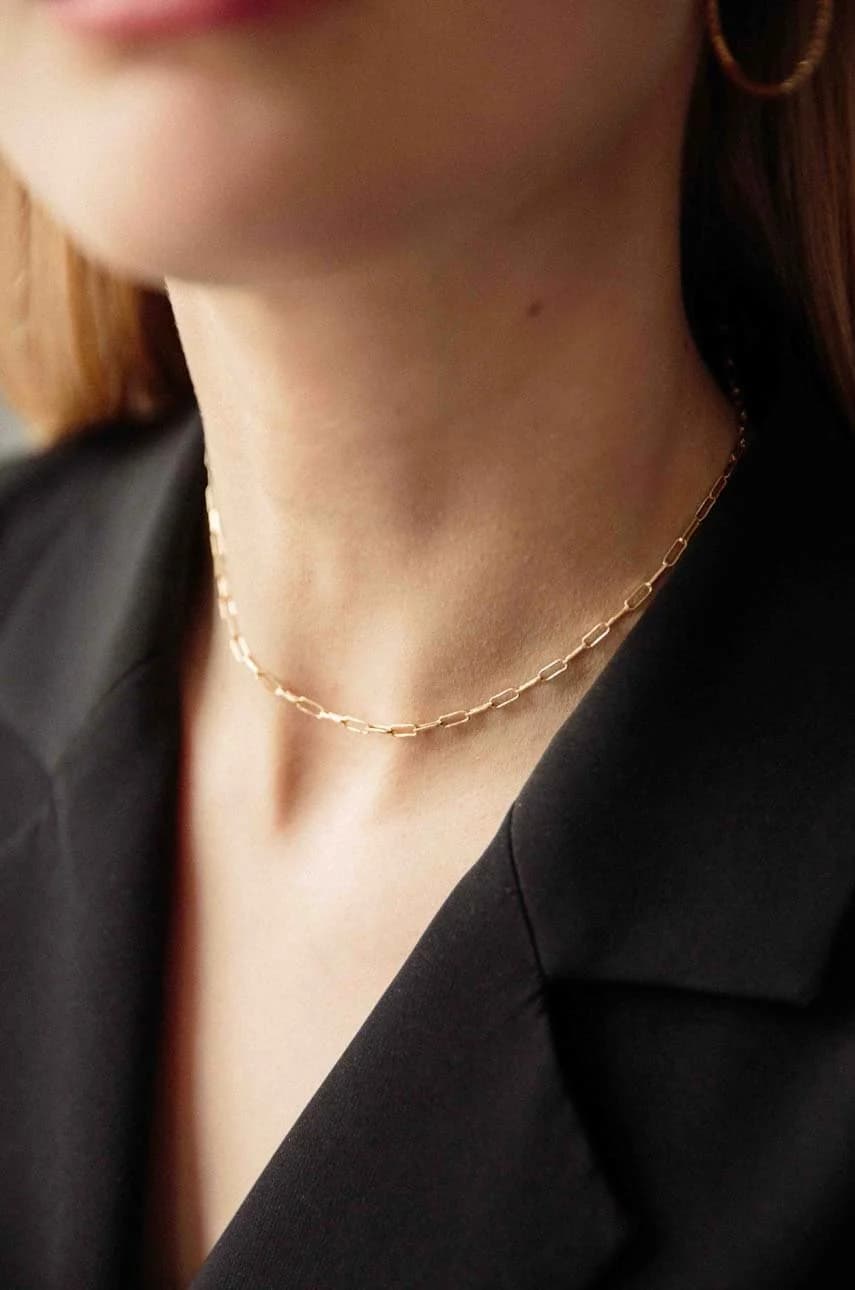 колье Mix It из позолоченного серебра - фото 2