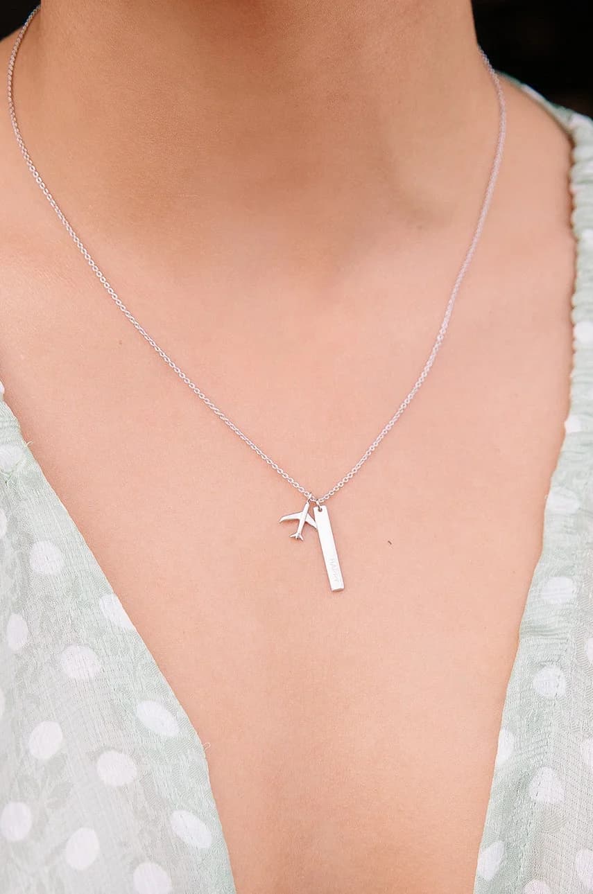 Серебряное колье Азимут - фото 2