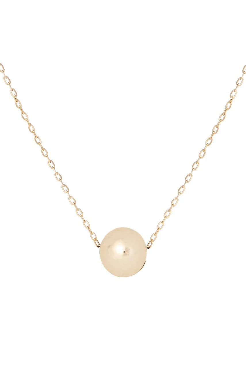 Мягкое золотое колье