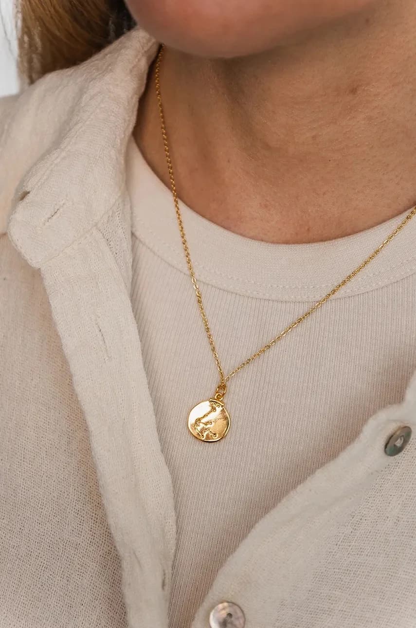 Позолоченное колье АМУЛЕТЫ - фото 3