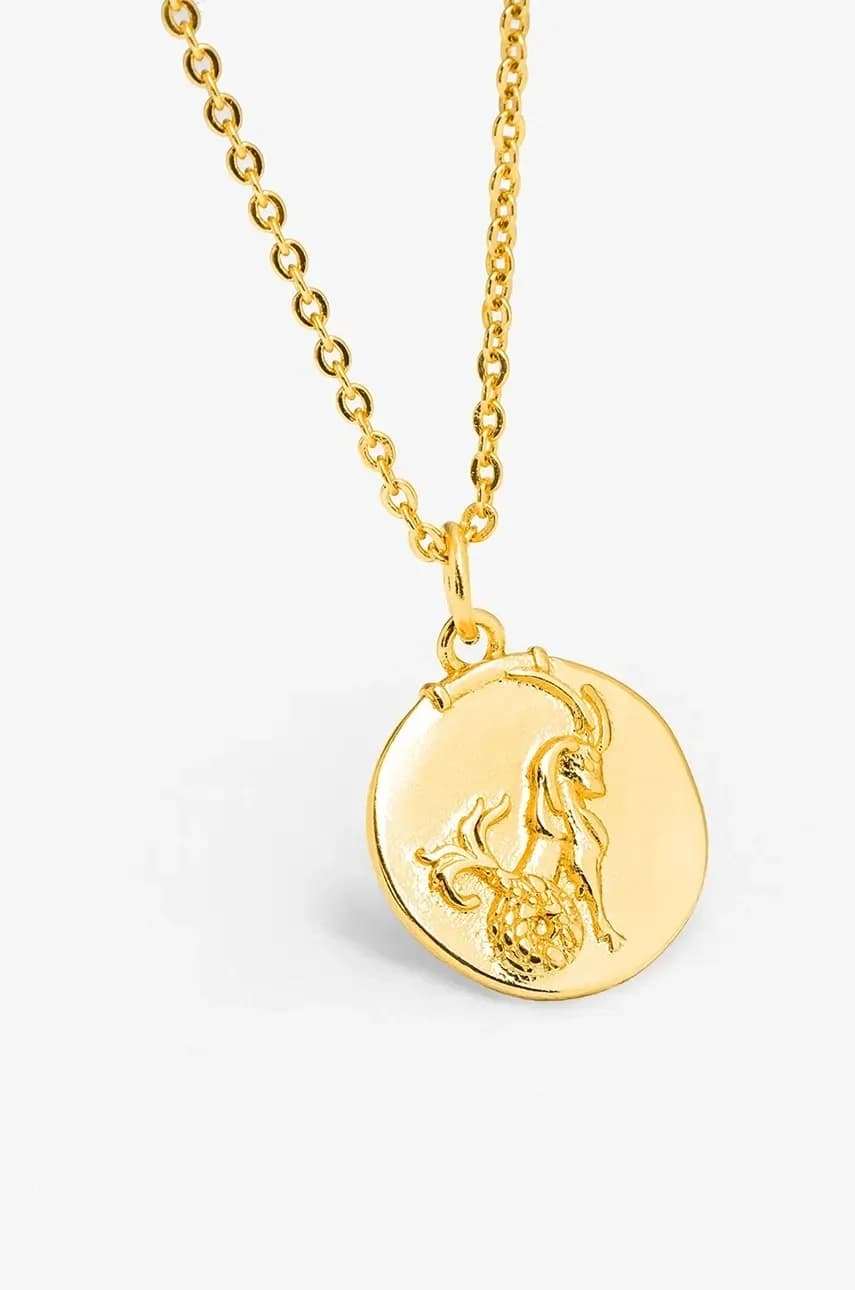 Позолоченное колье АМУЛЕТЫ - фото 2