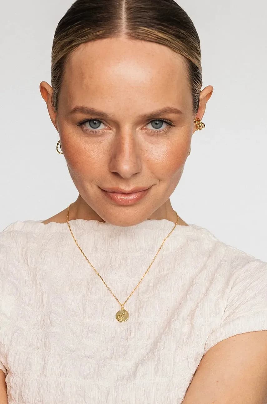 Позолоченное колье АМУЛЕТЫ - фото 4