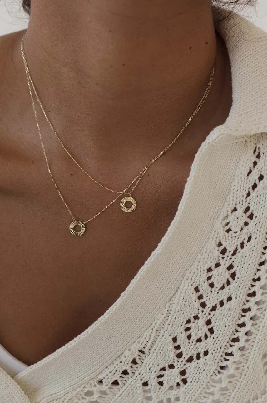 Золотое колье DOLCE VITA - фото 2