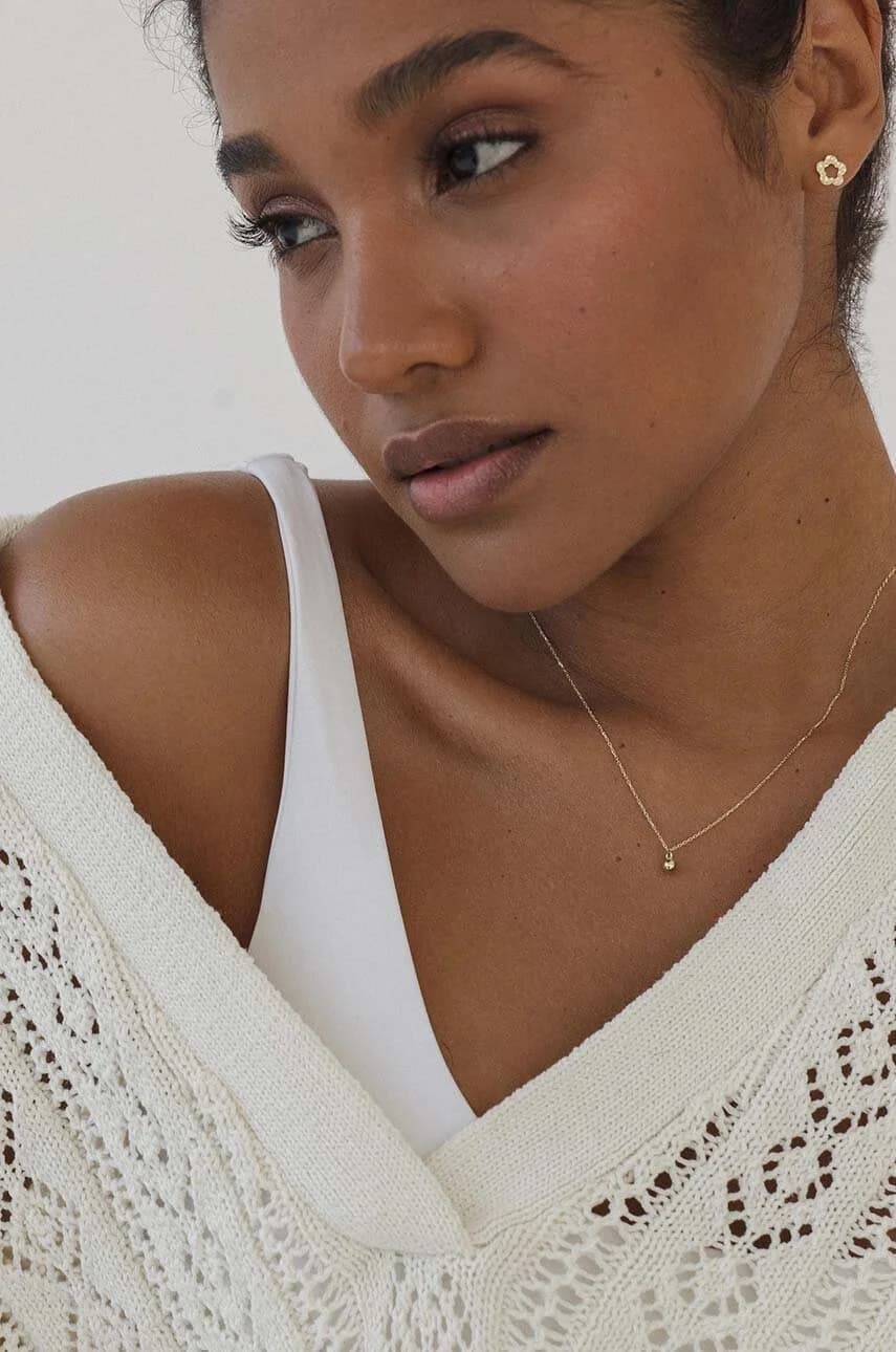 МЯГКОЕ золотое колье - фото 3