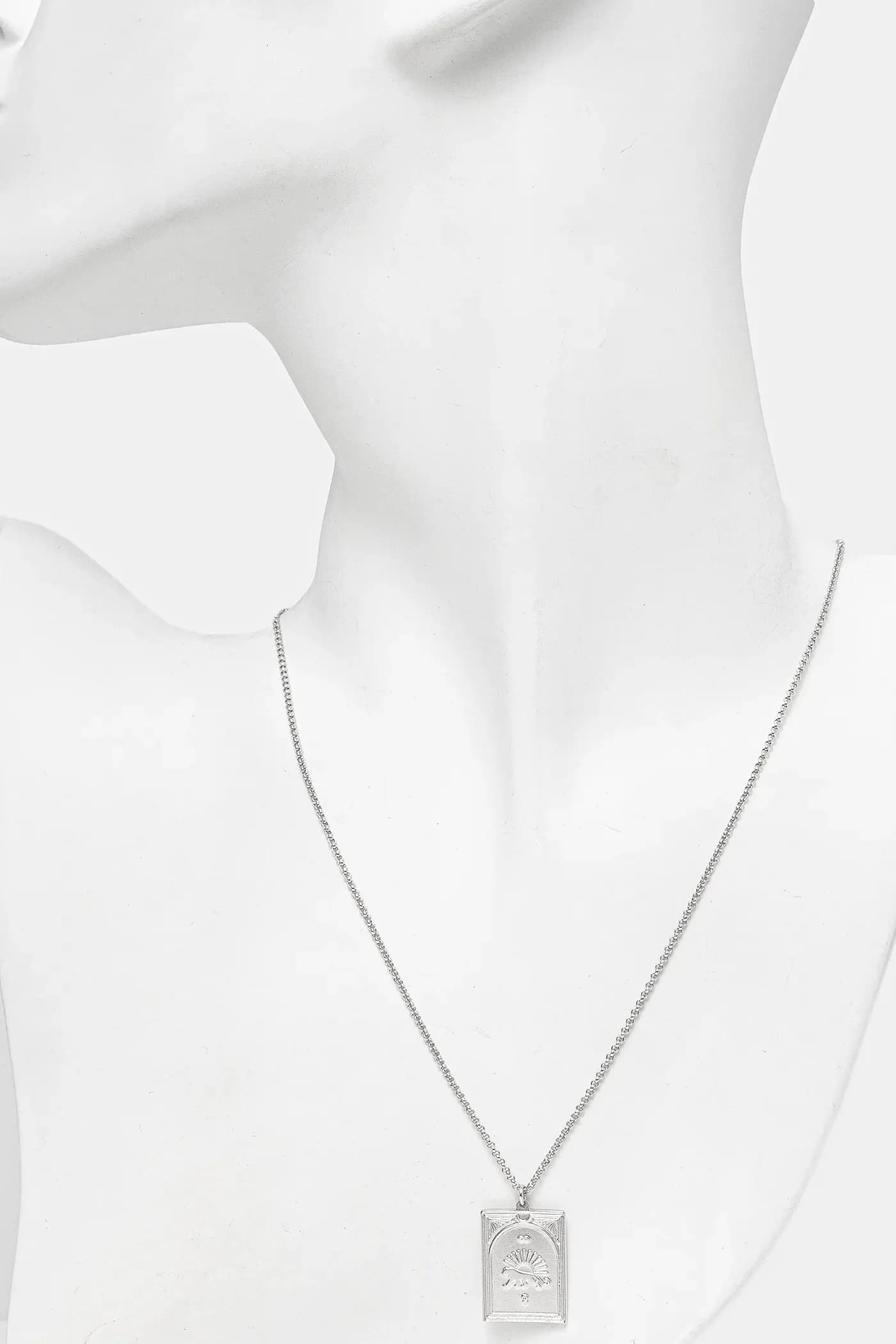 Серебряное колье с подвеской «Таро Сила» - фото 3