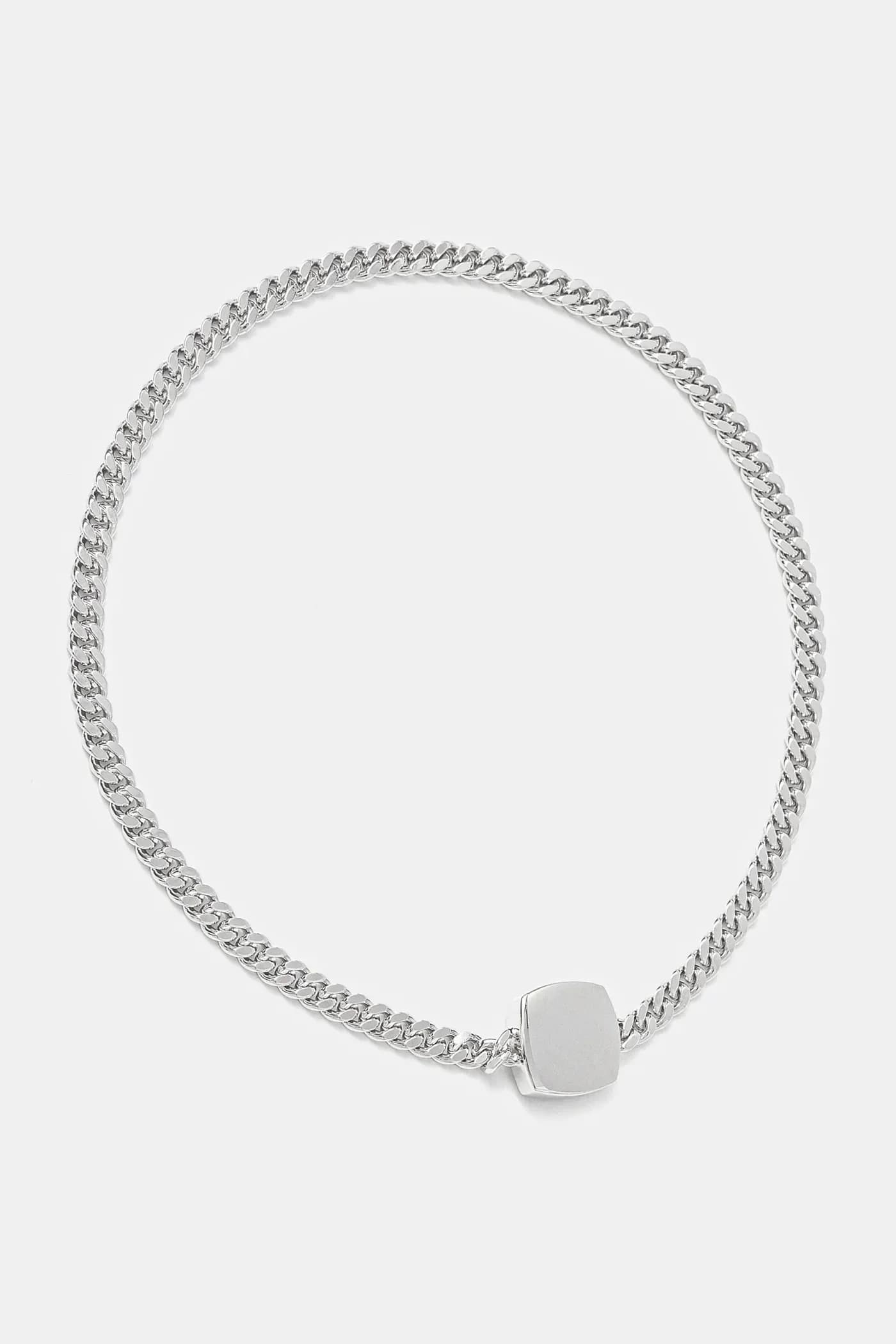 Серебряное колье Уми