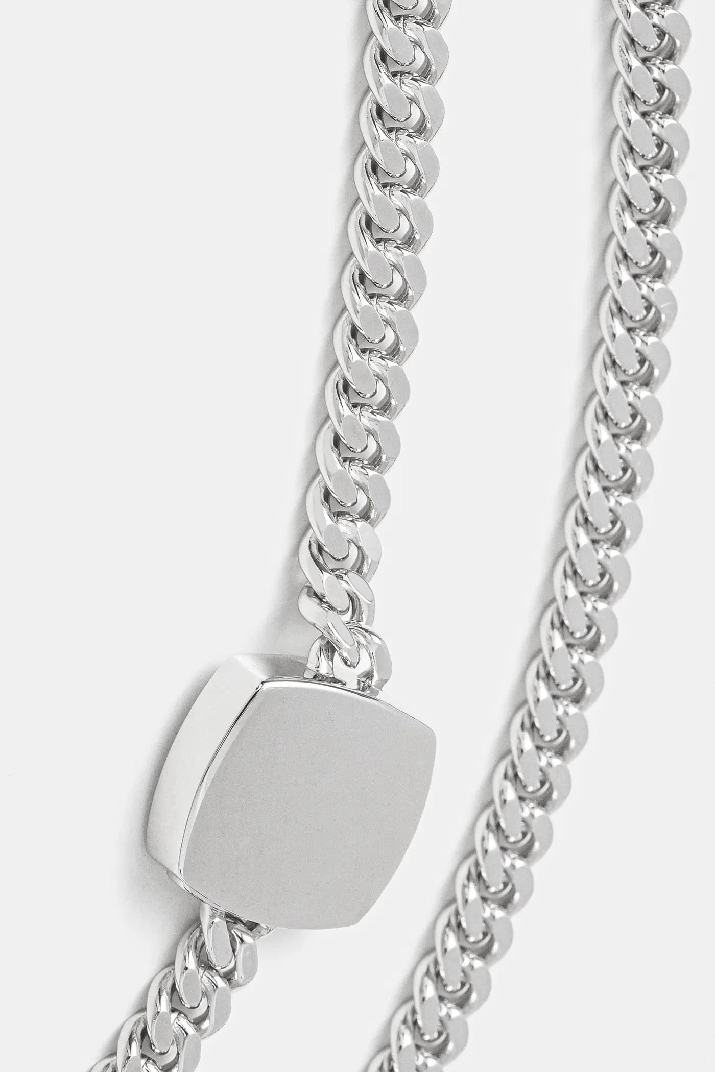 Серебряное колье Уми - фото 2