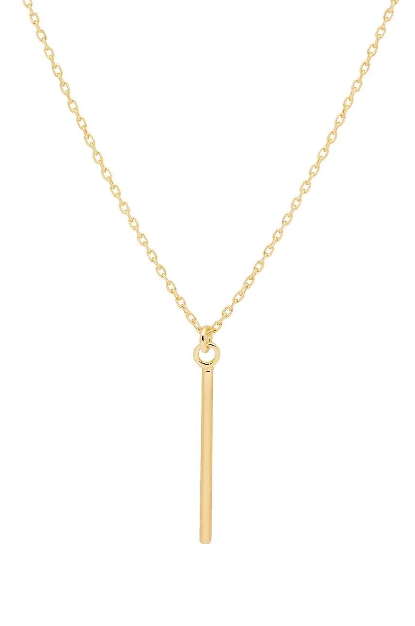 колье BLAIR из позолоченного серебра