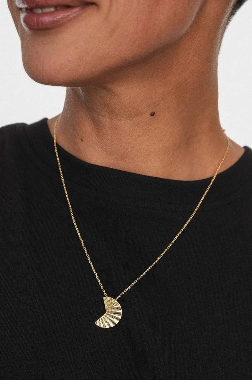 колье BLAIR из позолоченного серебра - фото 4