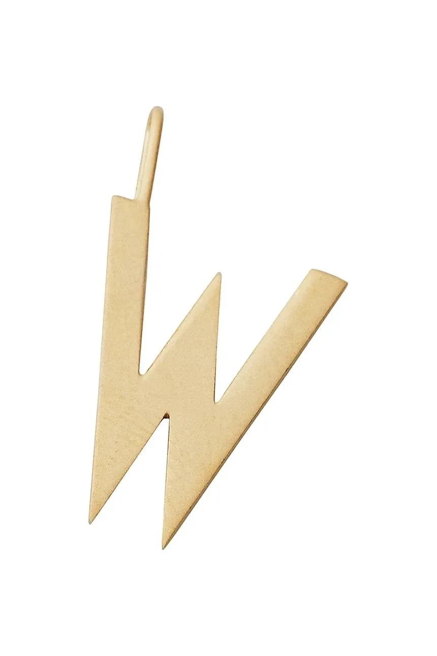 Позолоченный серебряный кулон