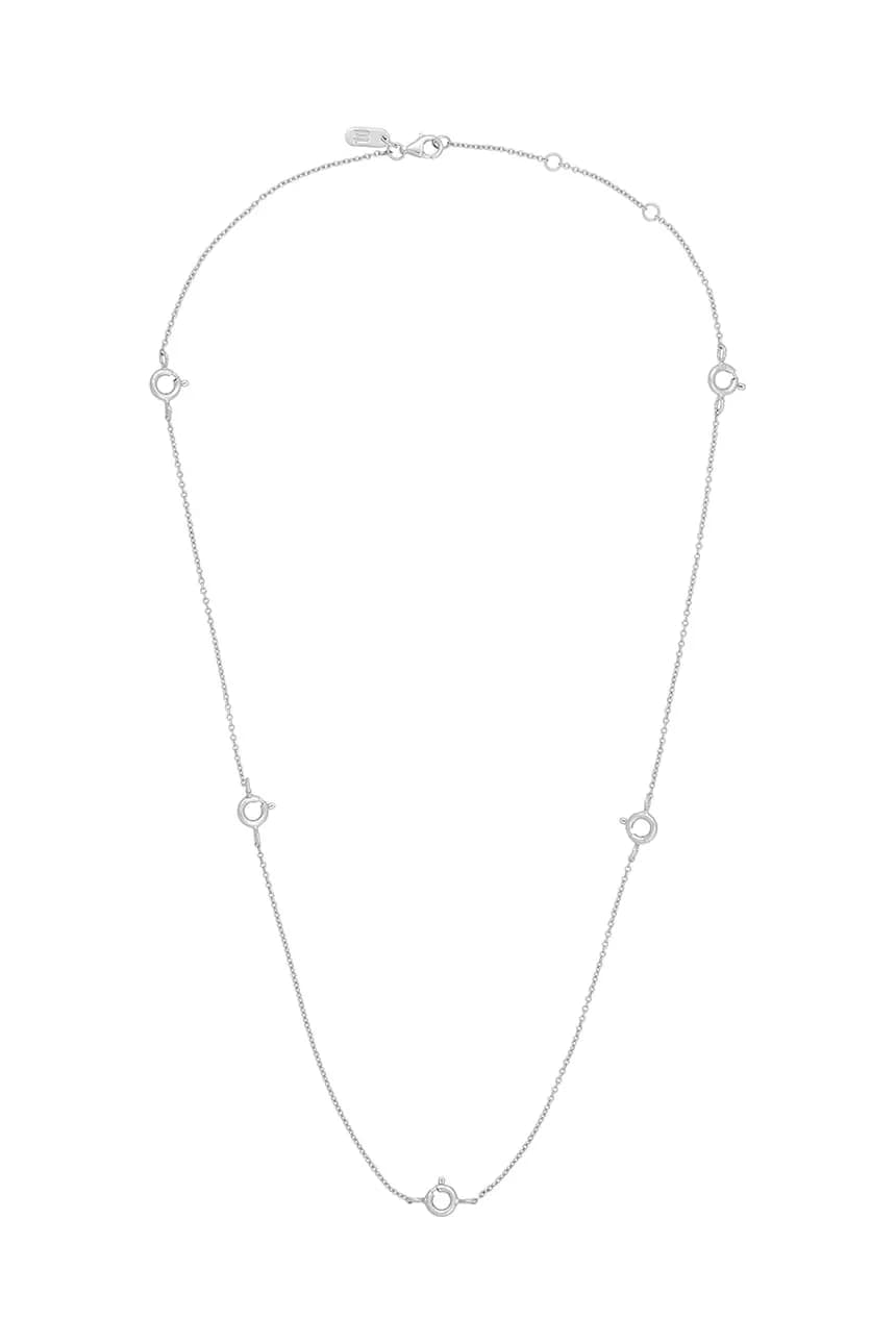 Серебряное ожерелье