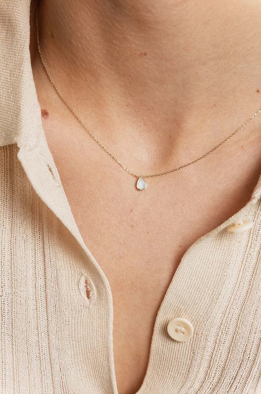 Сияющее золотое колье - фото 3