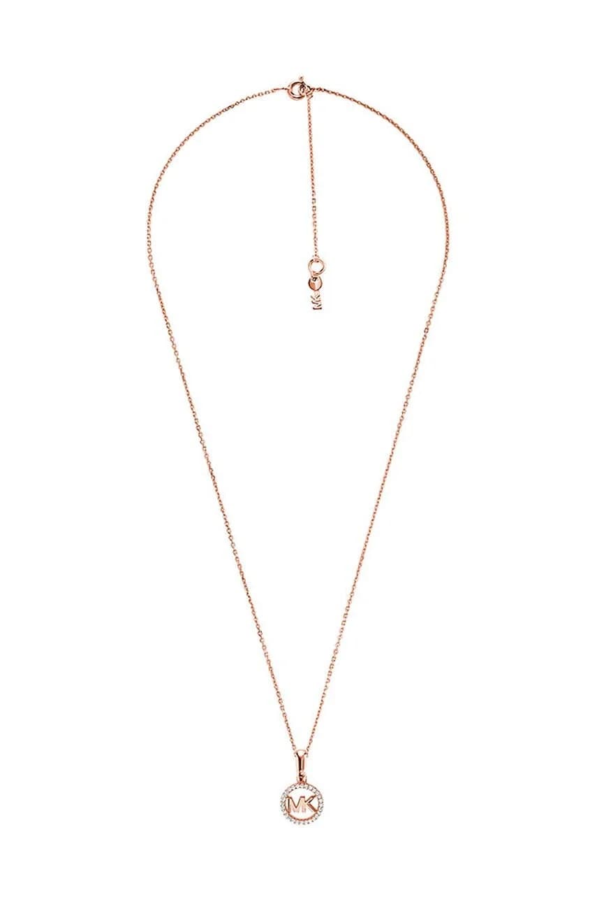 Позолоченное серебряное колье - фото 2