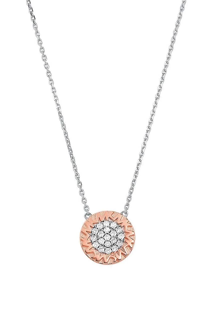 Серебряное ожерелье