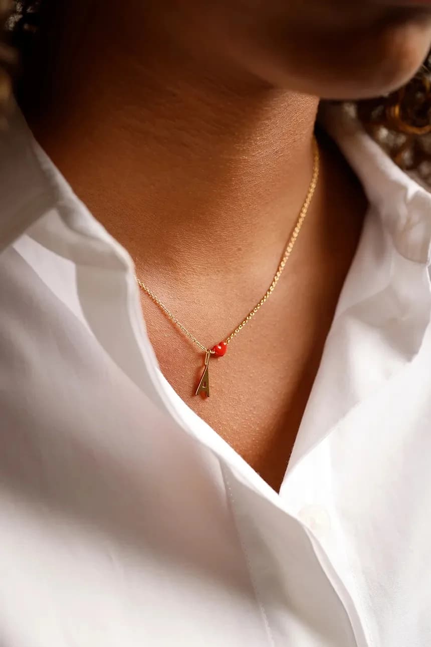 Позолоченный серебряный кулон - фото 2