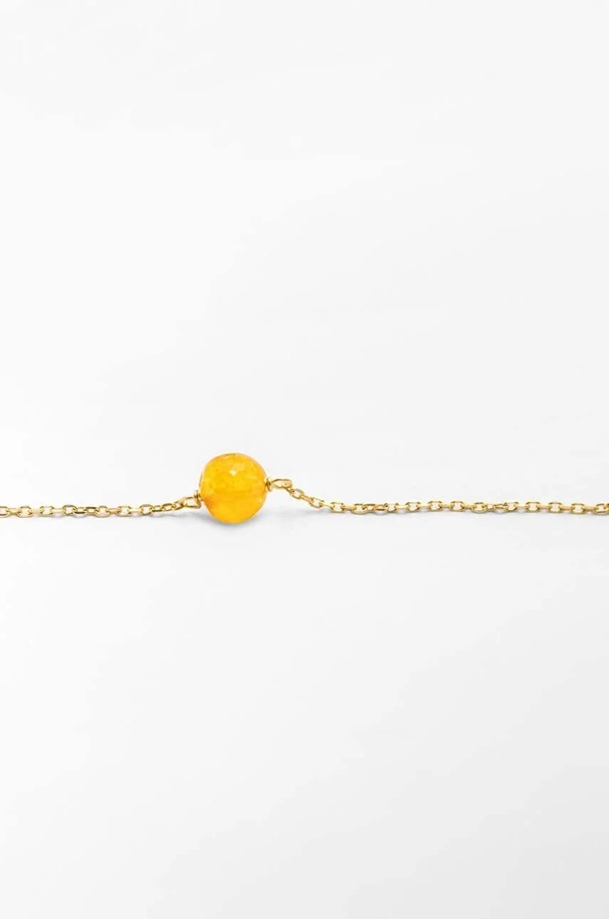 колье DUO из позолоченного серебра - фото 2