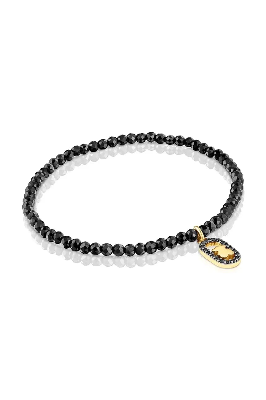 Позолоченный серебряный браслет - фото 2