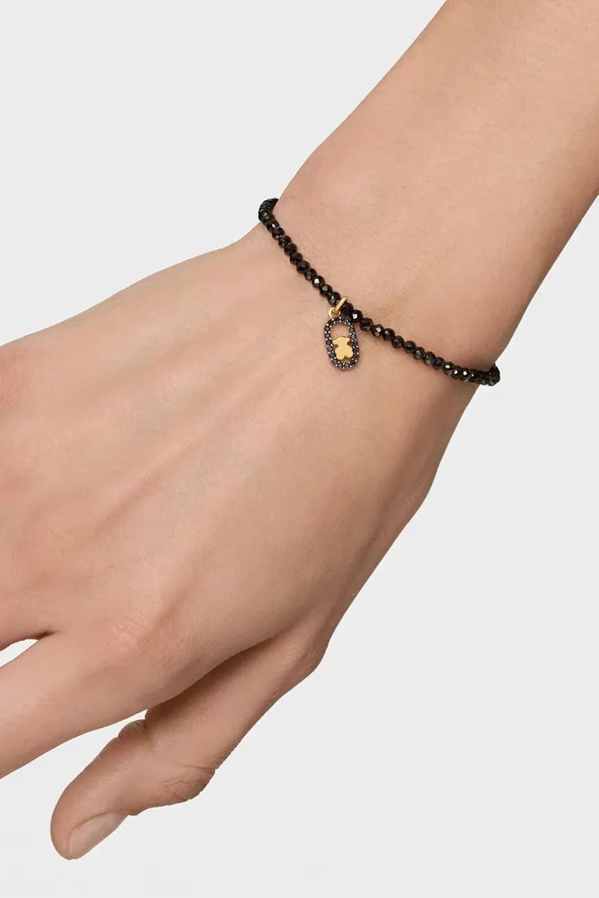 Позолоченный серебряный браслет - фото 6