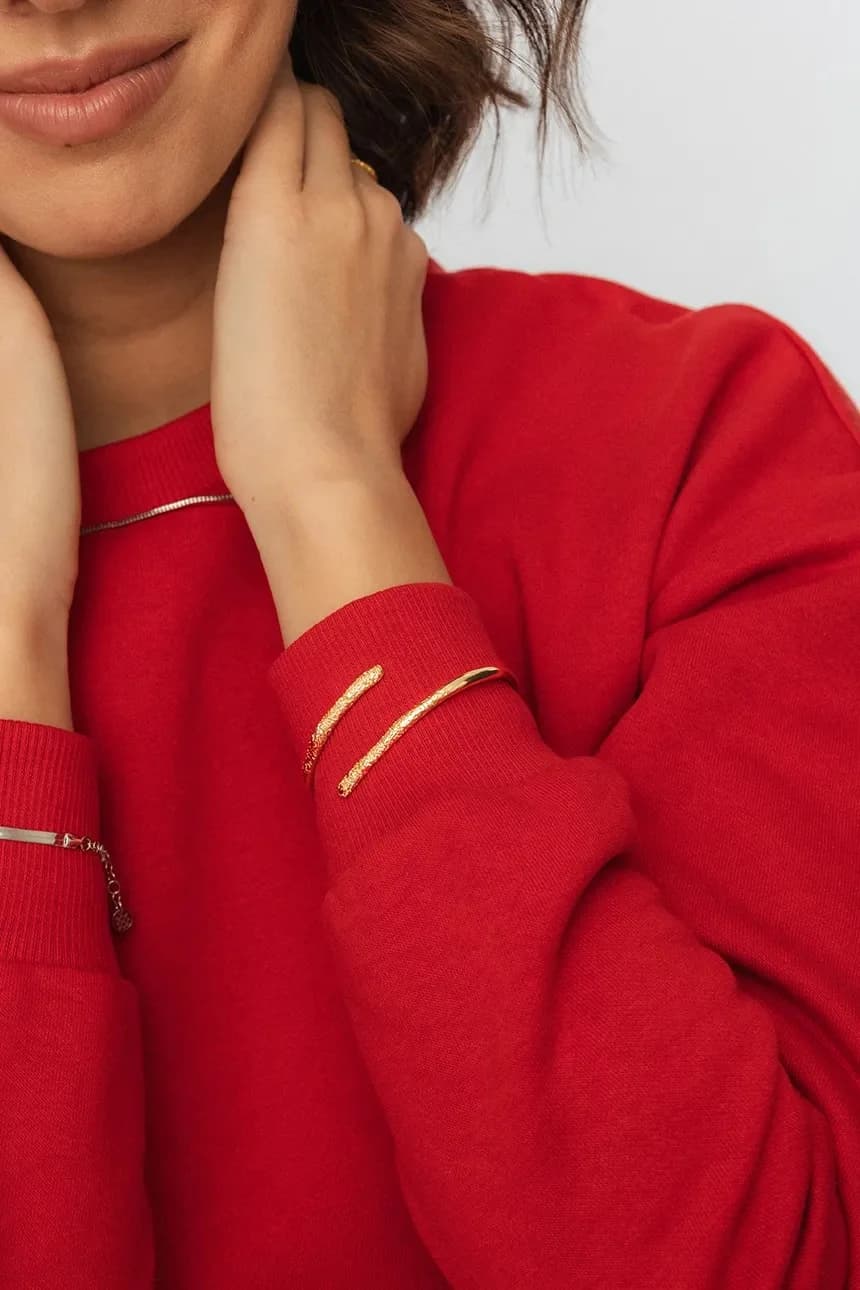 МОДНЫЙ позолоченный браслет - фото 3