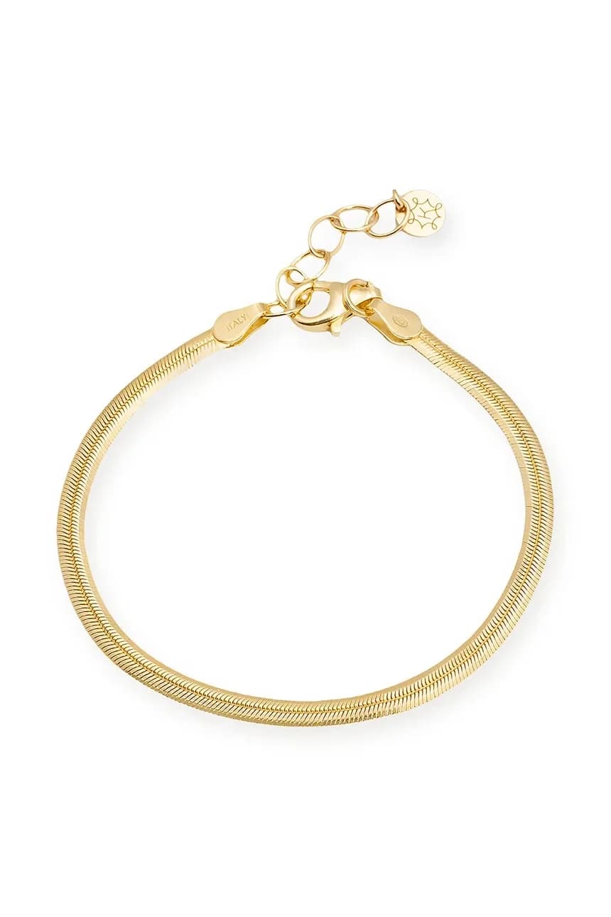 ВИНТАЖНЫЙ позолоченный серебряный браслет