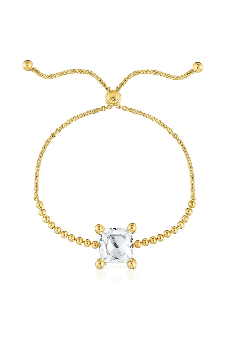 Браслет из серебра с покрытием Цвет Белое золото.