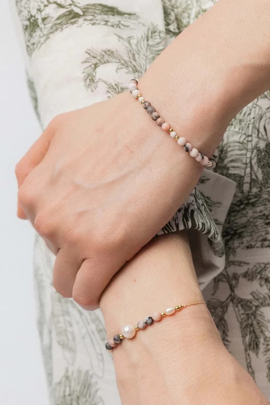 ЛЕТО серебряный позолоченный браслет - фото 4