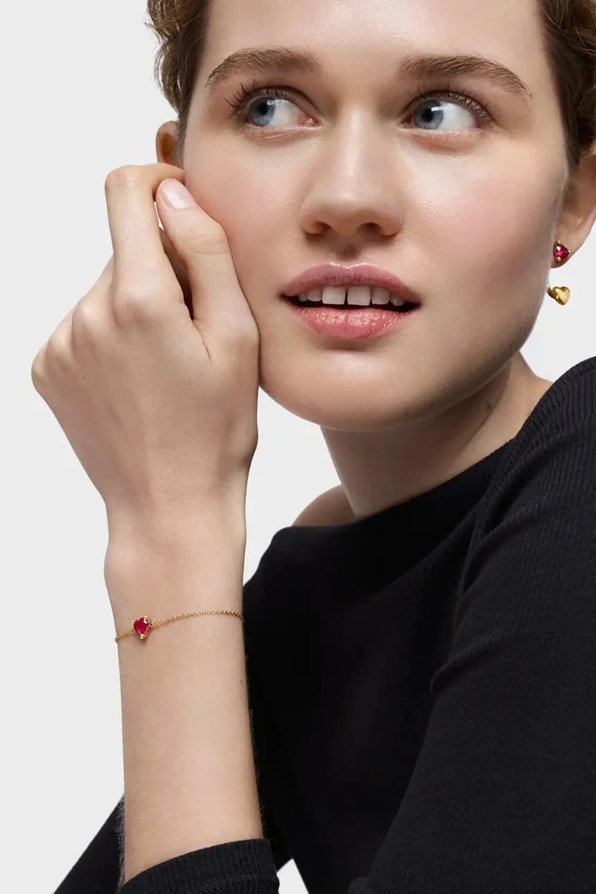 Позолоченный серебряный браслет - фото 4