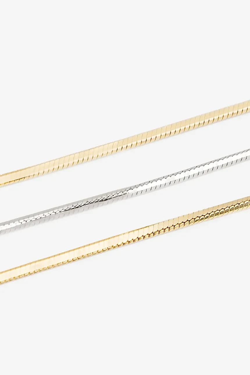 Позолоченный серебряный браслет - фото 2