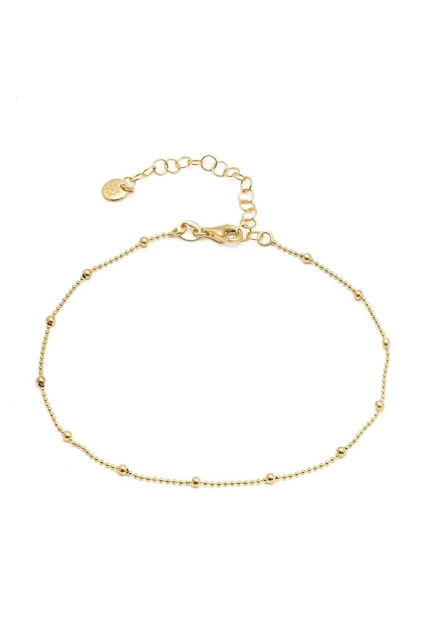 Позолоченный браслет на ногу TRENDS