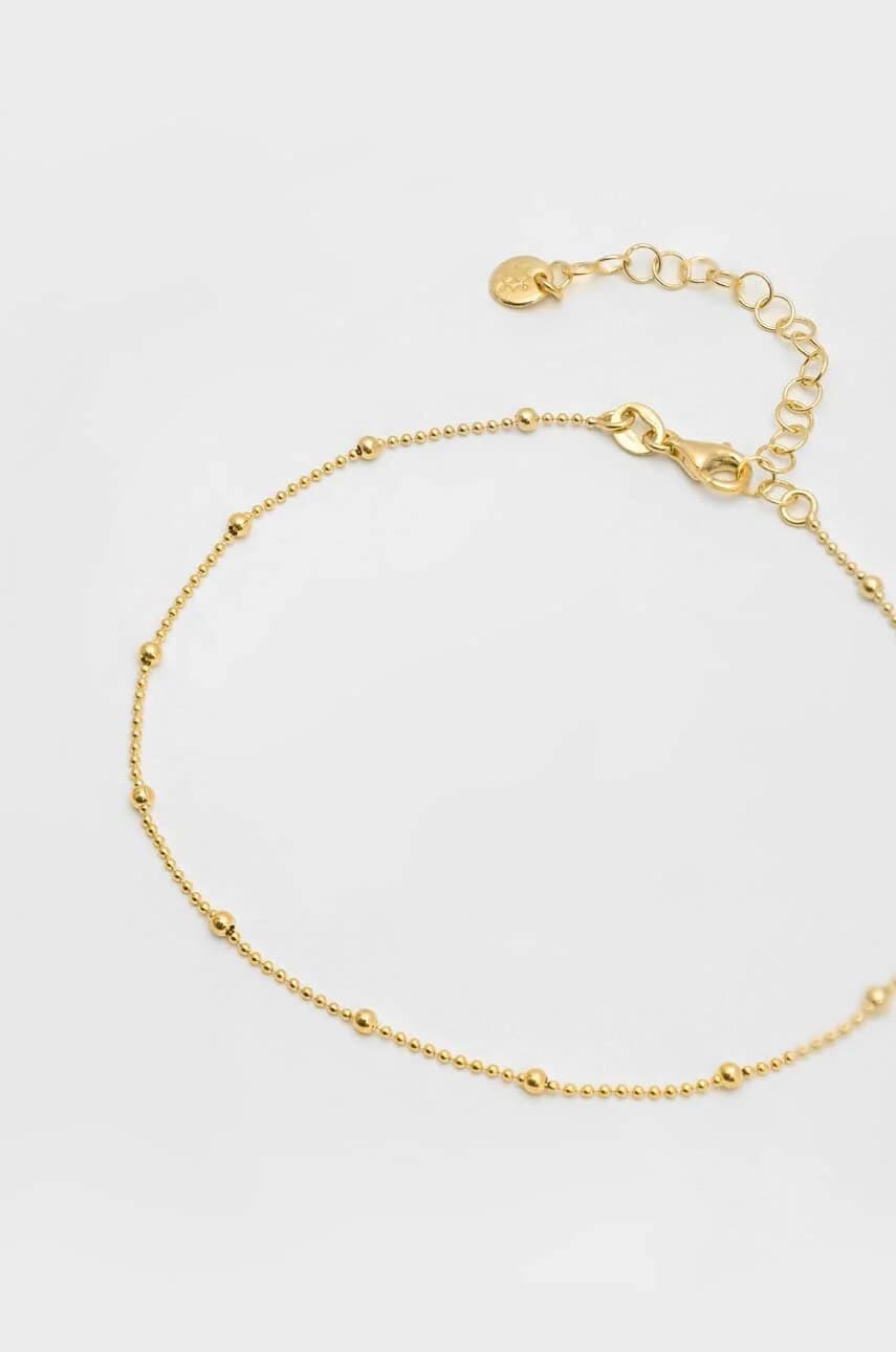 Позолоченный браслет на ногу TRENDS - фото 2