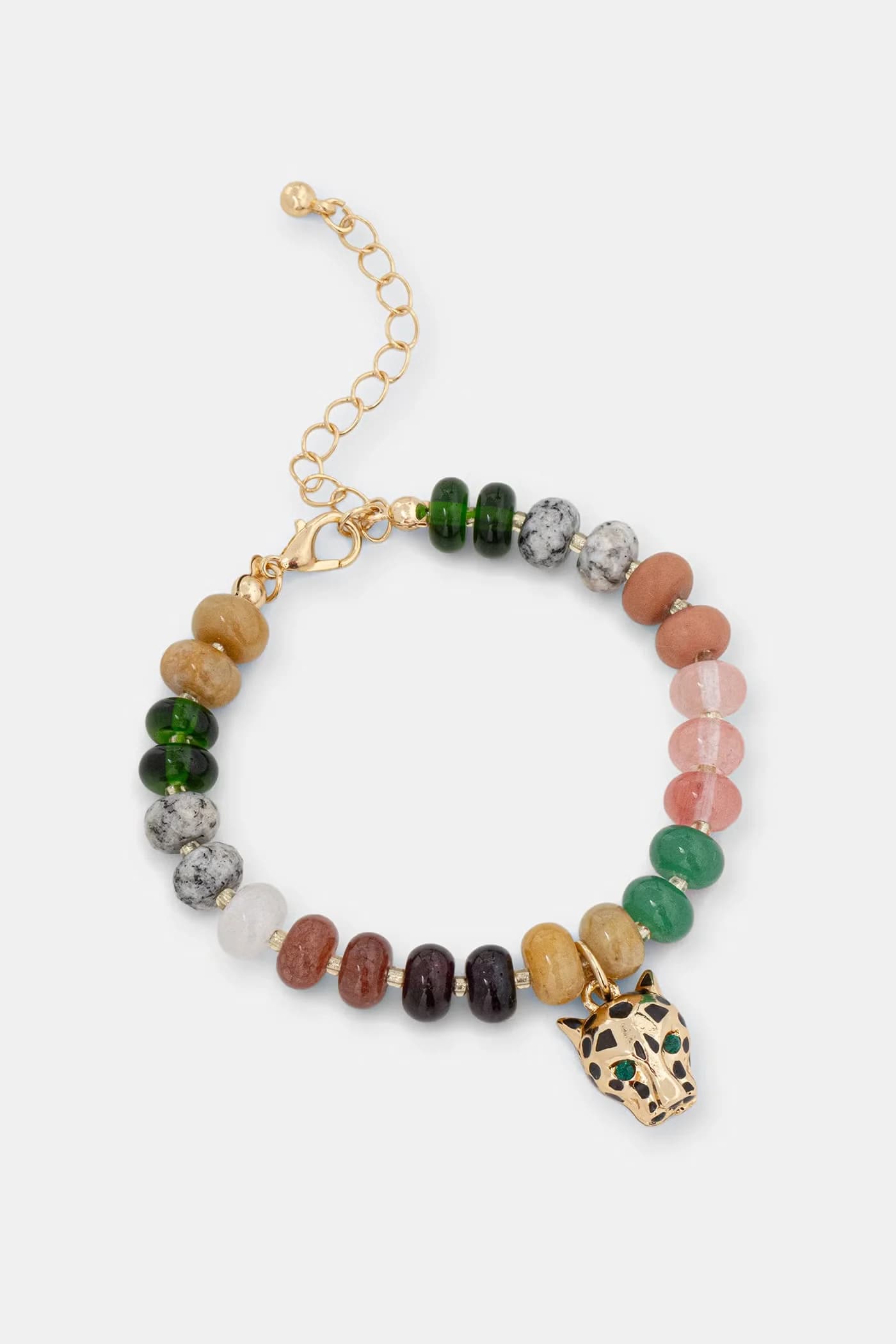 Женский браслет с натуральными камнями. - фото 2