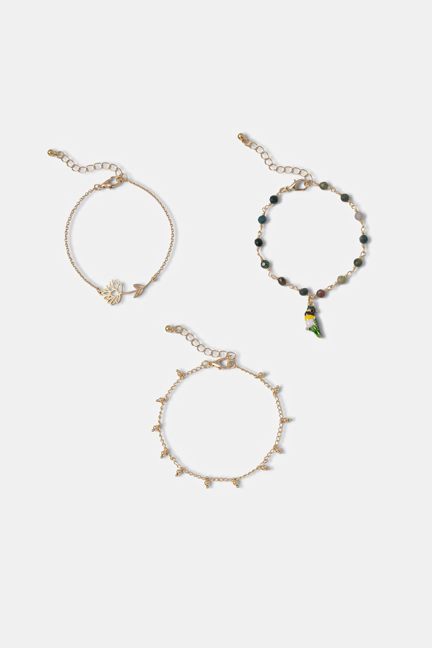 Женский браслет из натурального камня агата. - фото 2