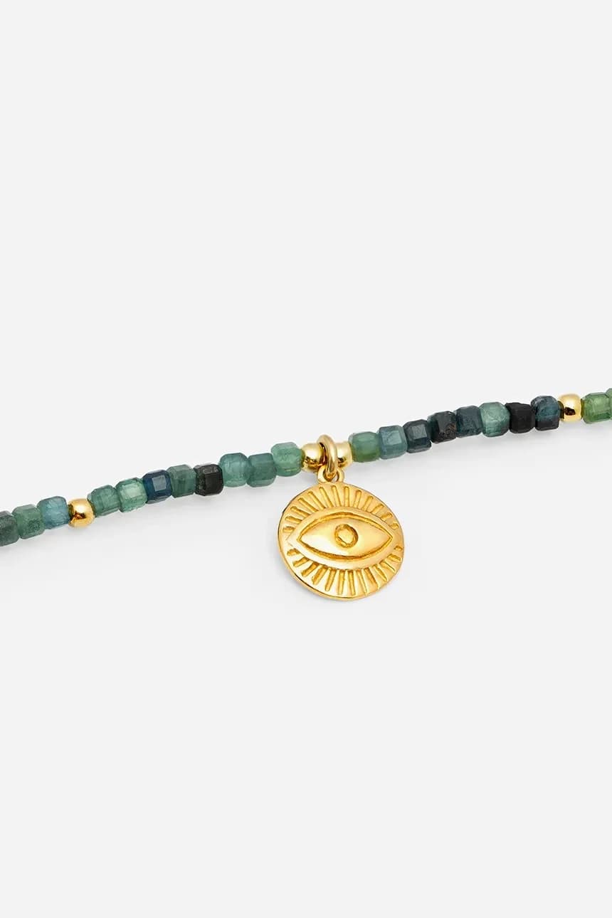 ЛЕТО серебряный позолоченный браслет - фото 2