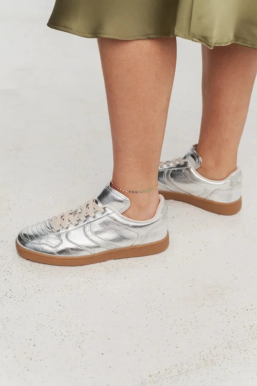 Серебряный браслет на щиколотку SUGAR - фото 4