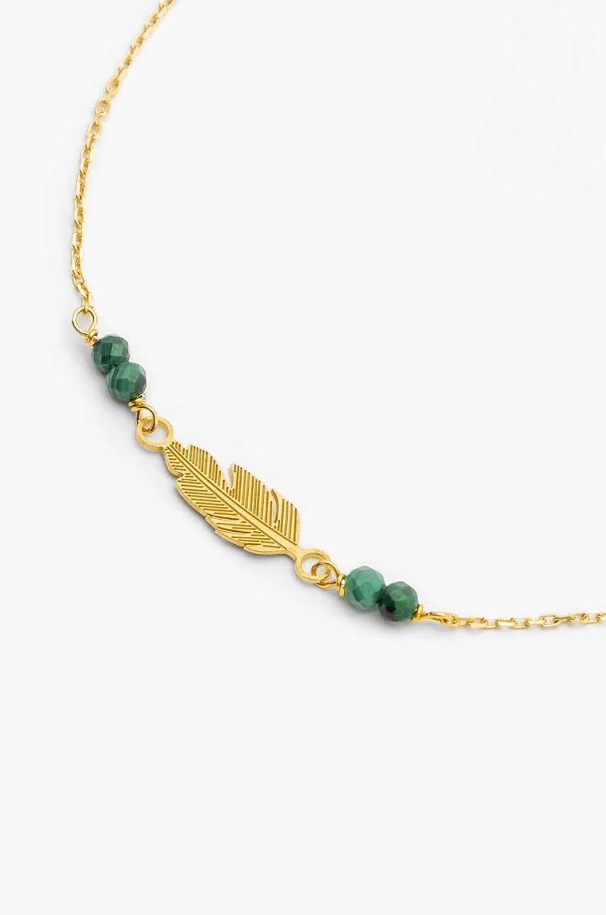 ХИППИ позолоченный серебряный браслет - фото 2