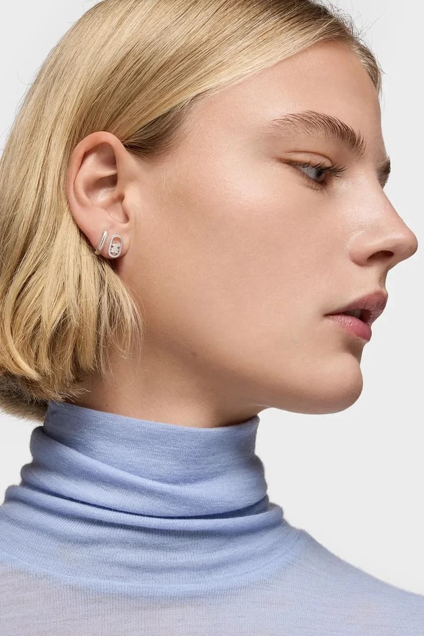 Серебряные серьги - фото 5