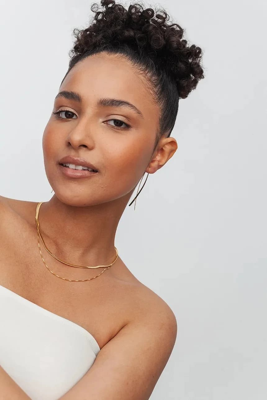 МОДНЫЕ серебряные серьги с позолотой - фото 4