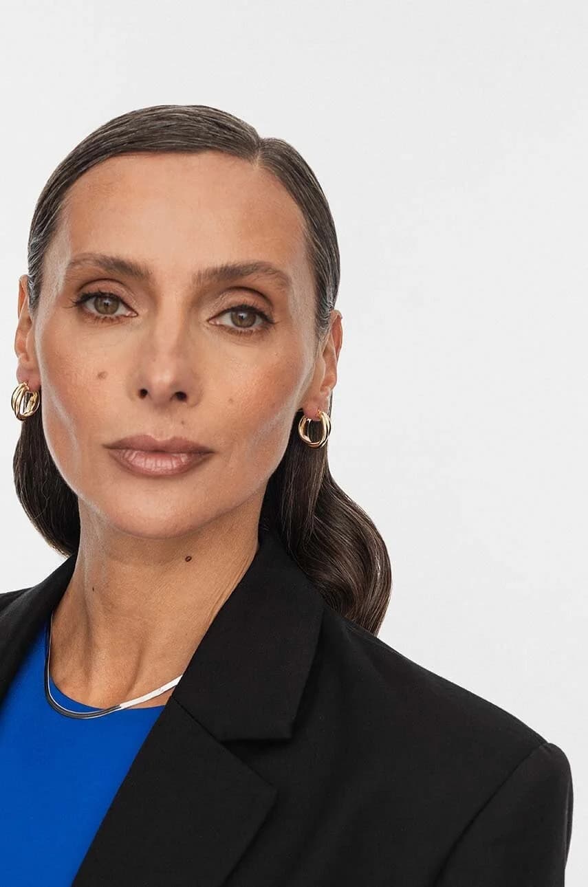 МОДНЫЕ серебряные серьги с позолотой - фото 3