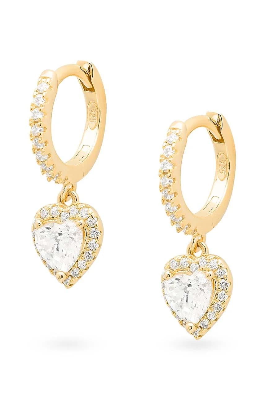 Серьги ROMANTICA из позолоченного серебра