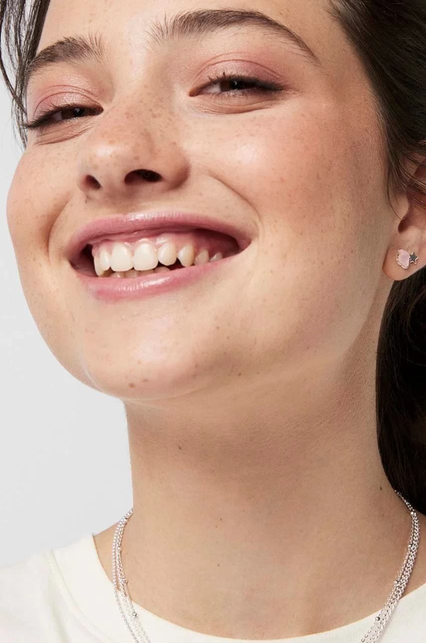 Цветные серебряные серьги - фото 4