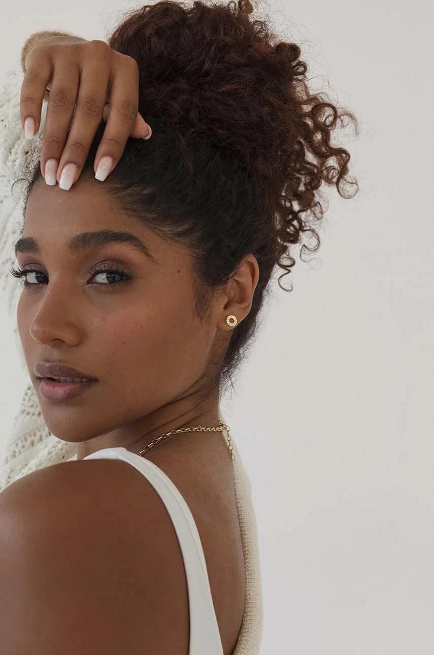 Золотые серьги ДОЛЬЧЕ ВИТА - фото 3