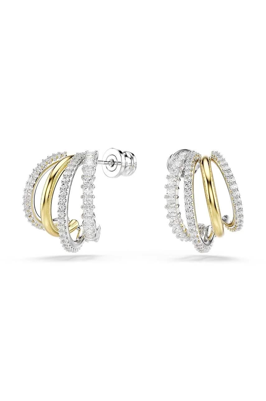 Серьги ГИПЕРБОЛА золотые для женщин